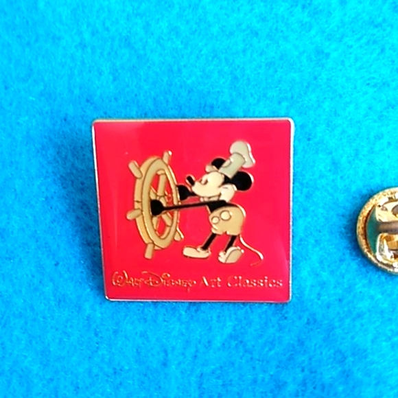 Disney Jewelry - DISNEY STEAMBOAT WILLIE PIN